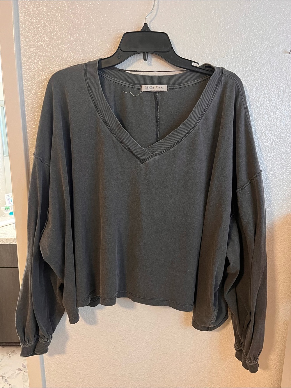 We The Free Gray Long Sleeve